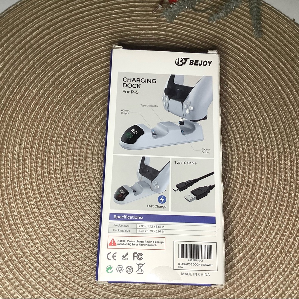 < NEW Ps5 Dual Charging Dock > - Picture 2 of 2